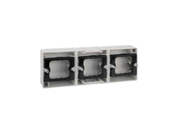 SIMON 44 Aqua Base Caja Estanca 3 Elementos Horizontal 4400765-035