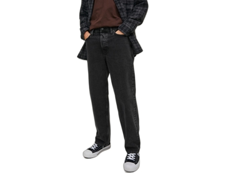 Pantalones Vaqueros para Hombre JACK & JONES (31x32 - Negro)