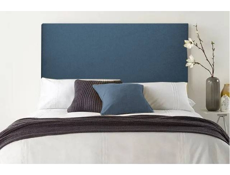Cabecero DECORQUALITY Liso (Azul - Tejido Antimanchas - 105 x 70 cm)
