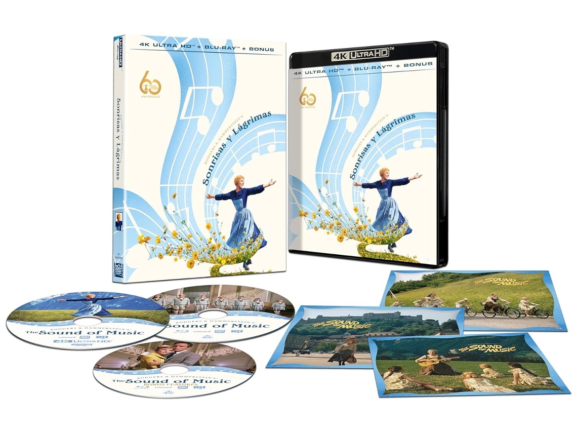 La novicia rebelde (4K Ultra HD) / Sonrisas y Lágrimas (Edición Colección 60 Aniversario) Disney (1965)