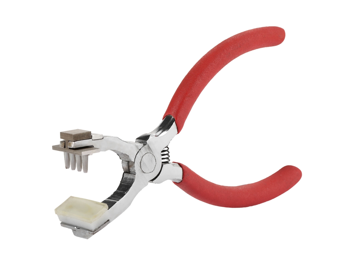 Alicates Perforadores De Cuero Silenciosos De 4 Mm Con Resorte - Herramienta Para Coser Y Trabajar El Cuero