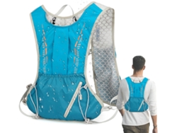 Mochila para correr, mochila reflectante para actividades al aire libre, mochila portátil multifuncional, Gokoco
