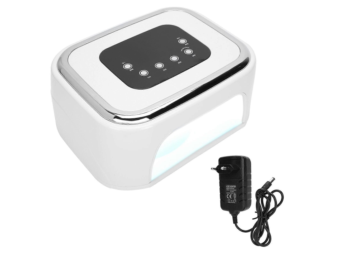 80w Nail Art Gel Curing Light Uv Led 4 Gears Timing Nail Gel Dryer Lamp 100240veu Plugymmr) GOKOCO