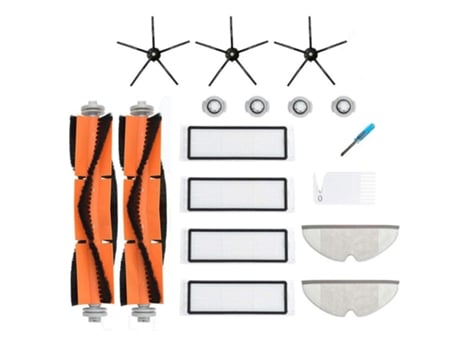 Mian-filtro de Cepillo Lateral de rodillo para aspiradora Xiaomi Roborock S50 S6 S60 S65 S55 S5 Max 1S Xiaowa E25, almohadillas para trapear, nuevo