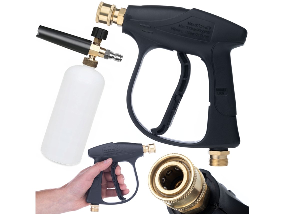 Pistola de espuma Canon Y Set 435 psi 22 mm – Alta presión | Ergonomía y durabilidad | Limpieza eficaz