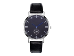 Reloj De Pulsera De Cuarzo Casual Y Moderno Para Hombre Zhoulianfa, Duradero, Color Negro.
