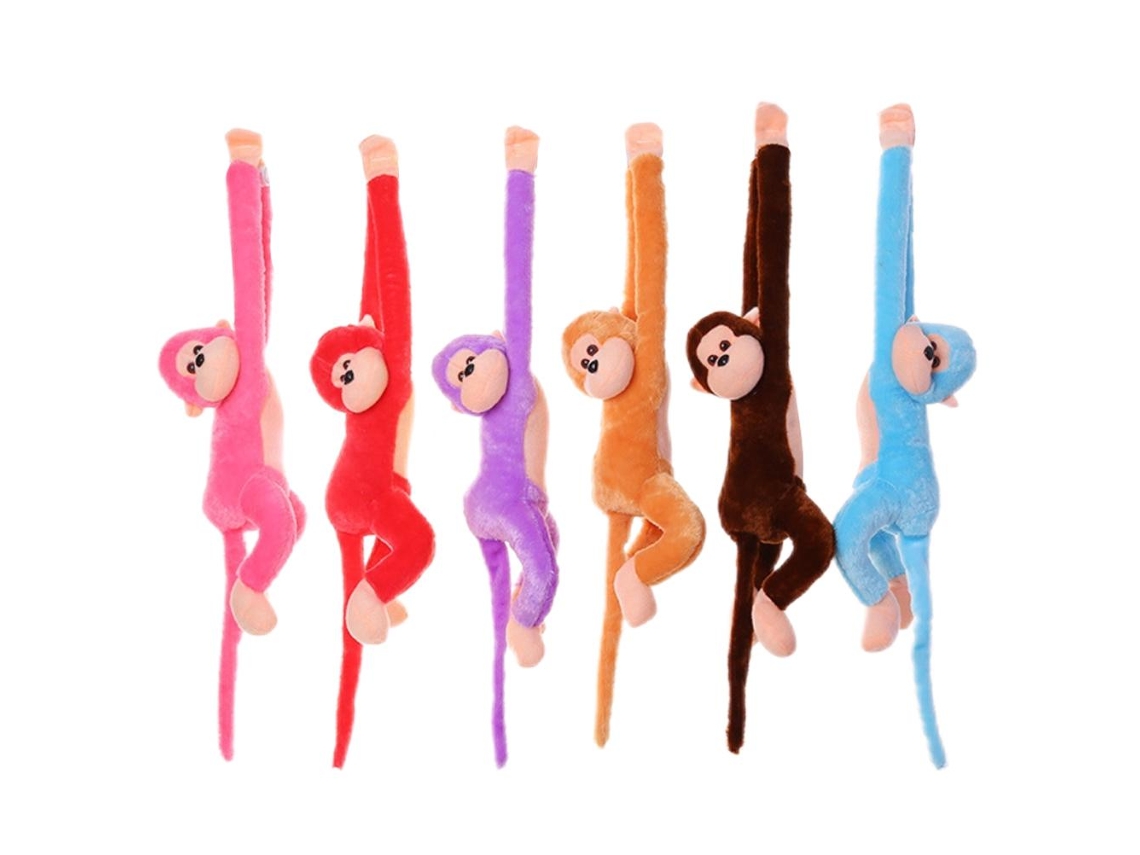 Juguete de mono de peluche, regalo decorativo