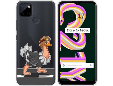Carcasa Realme C21Y / C25Y TUMUNDOSMARTPHONE Avestruz Multicolor