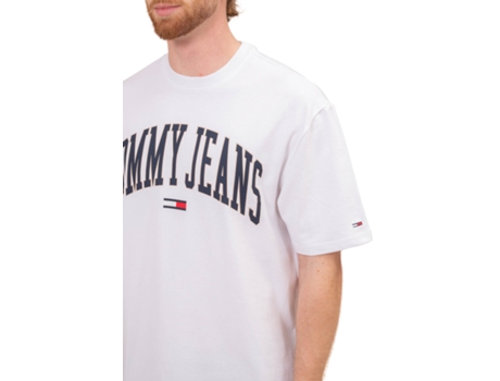 Camiseta de Hombre TOMMY JEANS Blanco (L)