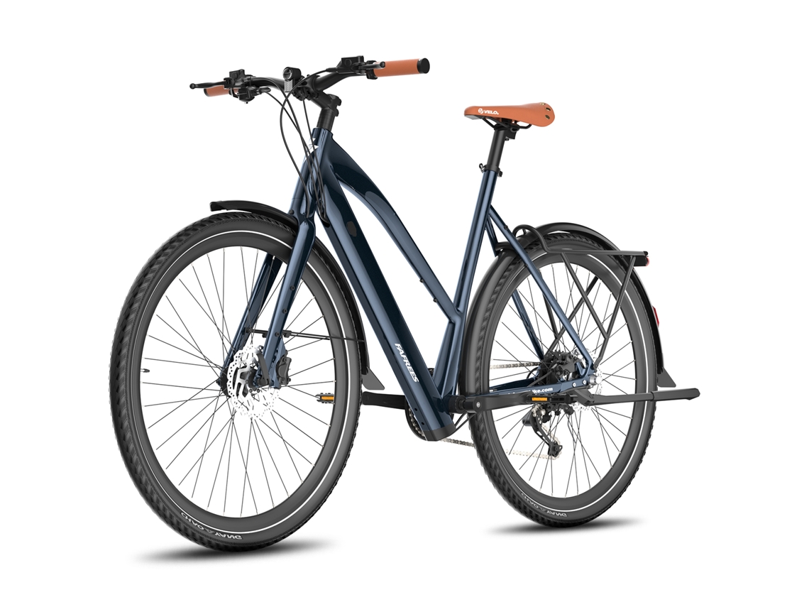 Bicicleta eléctrica Fafrees F700w, motor de 250 W, batería de 36 V y 10 Ah, 9 velocidades