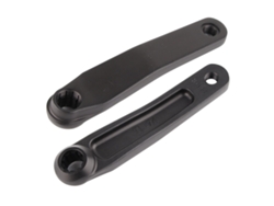 Jinwei-2 Piezas Conjunto De Brazos De Manivela 170mm Aluminio Isis Para Bicicleta Eléctrica Motor Central Piezas Esenciales
