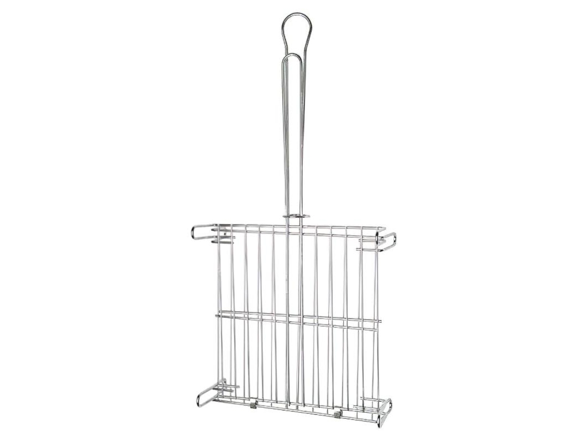 Parrilla barbacoa doble 35x35 cm.