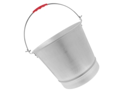 Cubo De Acero Inoxidable Grueso, 13 Litros,
