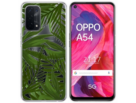 Carcasa Oppo A54 5G / A74 5G TUMUNDOSMARTPHONE Dibujos Transparente