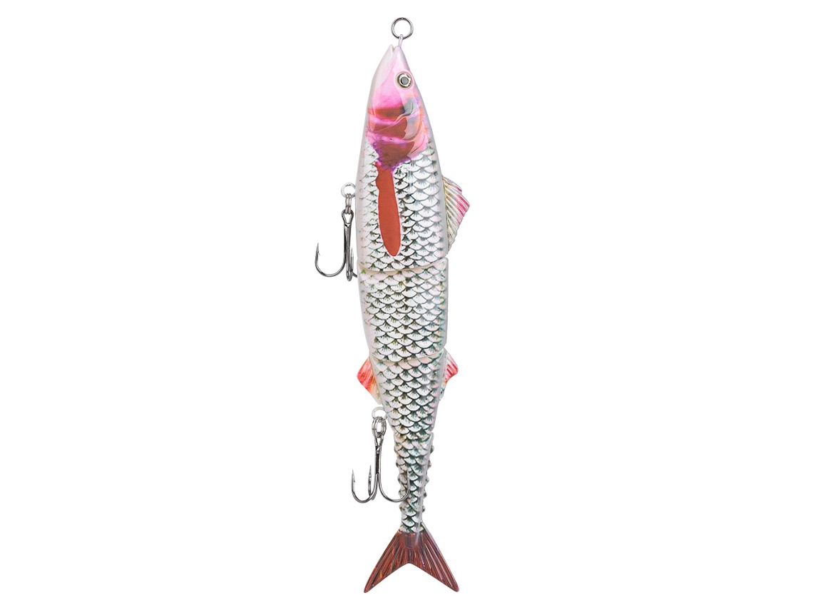 Señuelo De Pesca De Segmentos Múltiples Con Anzuelo Triple 20cm Para Mar, Cebo Y Utensilios De Pesca