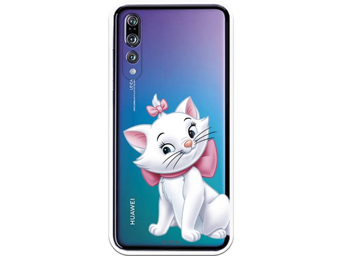 Carcasa Huawei P20 Pro, P20 Plus DISNEY Aristogatos Marie Gris