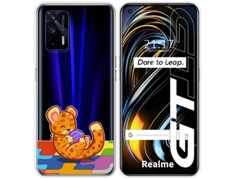 Carcasa Realme GT 5G TUMUNDOSMARTPHONE Dibujos Transparente Multicolor