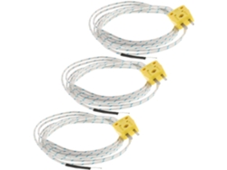 Paquete De 3 Sondas De Temperatura Industriales, Mini Termopar Tipo K Con Cable