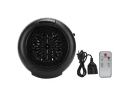 Mini Calefactor Eléctrico De 900 W Con Ventilador Y Mando A Distancia Para El Hogar Y La Oficina (21-30 M²).