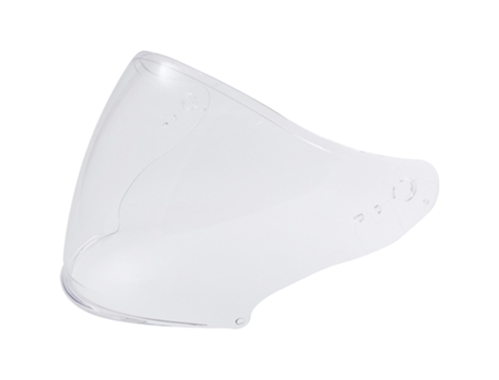 Casco de moto con visera transparente IXS
