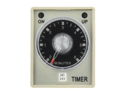 Relé Temporizador Eléctrico Ajustable Ah3-3, 8 Pines, 6 Minutos, 24 V Cc