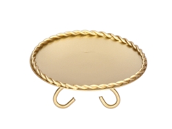 Bandeja para guardar collares de oro, decoración de mesa