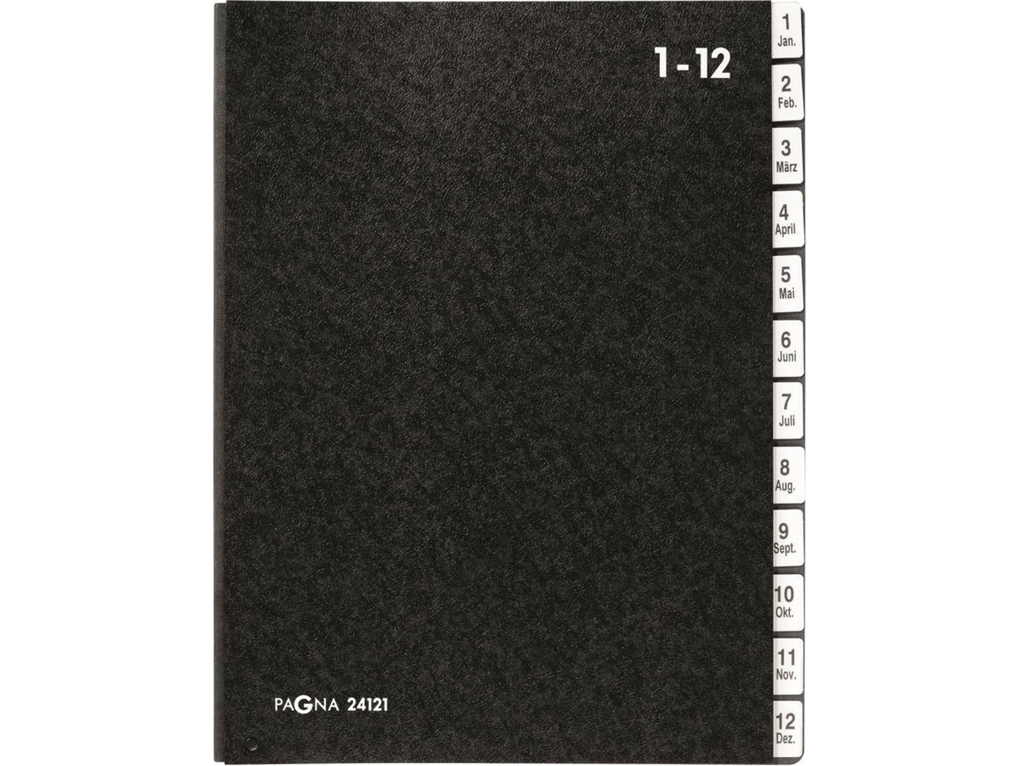 Carpeta PAGNA 24121-04 (Negro - A4 - 26.5x34cm - Polipropileno)