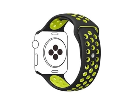 Pulsera Sportystyle para Apple Watch Series 8 Aluminum 41mm PHONECARE (Negro - Verde)