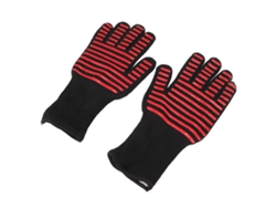 Guantes ignífugos para barbacoa, resistentes a altas temperaturas (paquete de 2)