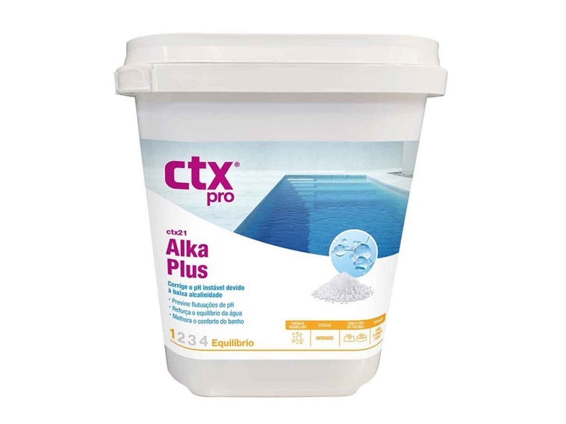 Incrementador De Alcalinidad 6Kg Ctx-21 Alka CTX PROFESIONAL