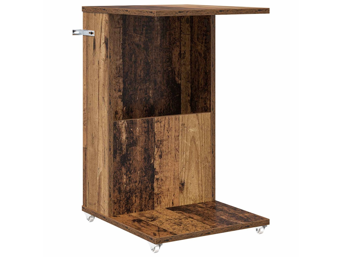 Mesa auxiliar antigua de madera MAISON EXCLUSIVE (40x35x60 cm)