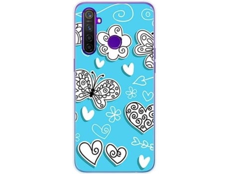 Carcasa Realme 5 Pro TUMUNDOSMARTPHONE Dibujos Multicolor