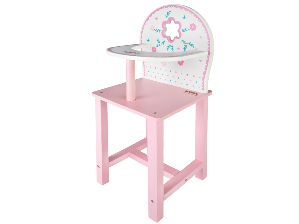 Silla de Muñecas WOOMAX Madera (Edad Mínima: 3 Años)