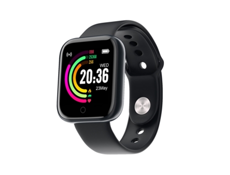 EKO Reloj conectado IP67 Waterproof 4.0 con sensor de frecuencia cardiaca Negro