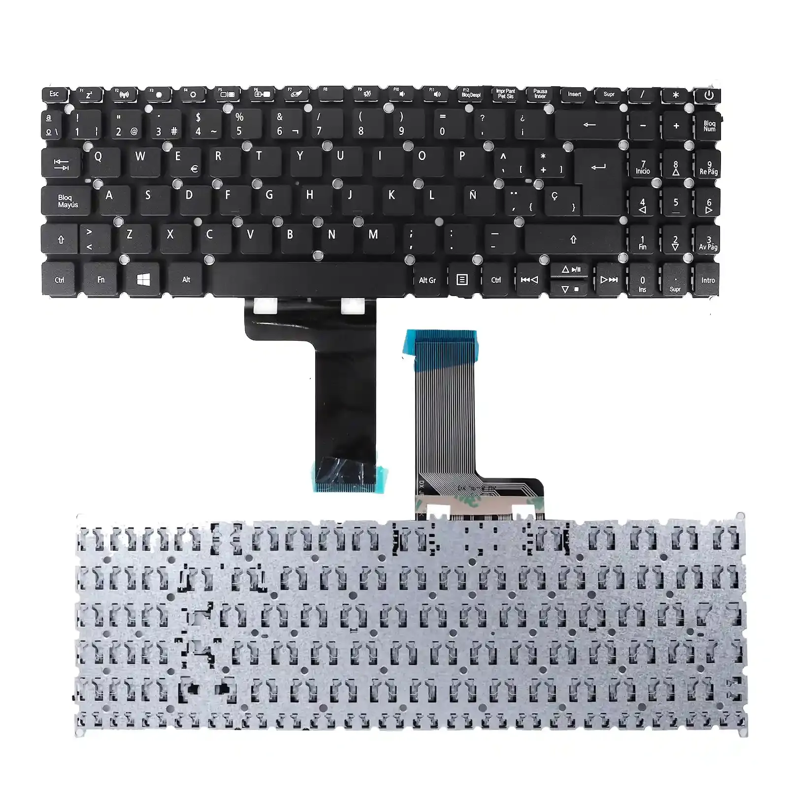 Teclado para portátil Acer Aspire V5 573 negro compatible