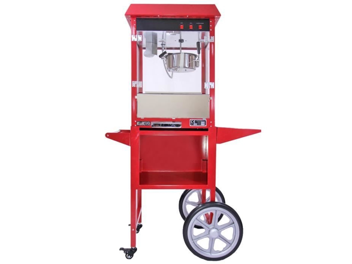 Carro y Máquina Comercial de Palomitas Kukoo 226G MONSTERSHOP