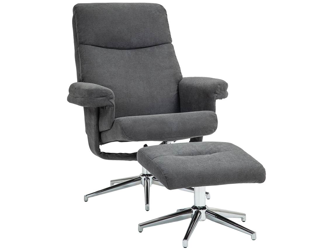 Un Sillón Reclinable Con Reposapiés, Un Sillón Con Textura De Terciopelo, Capaz De Soportar Hasta 150 Kg.