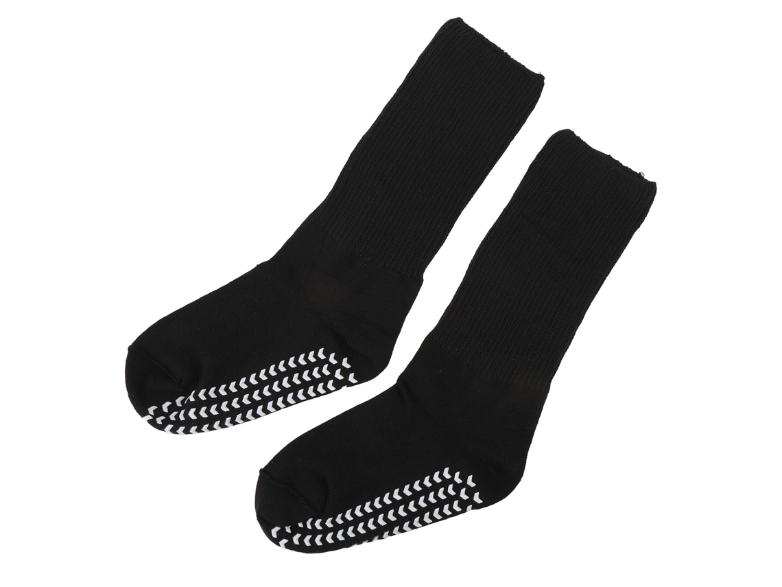 1 Par De Calcetines Anchos Elásticos Sin Constricción Con Sujeción Antideslizante Para Hombres Y Mujeres
