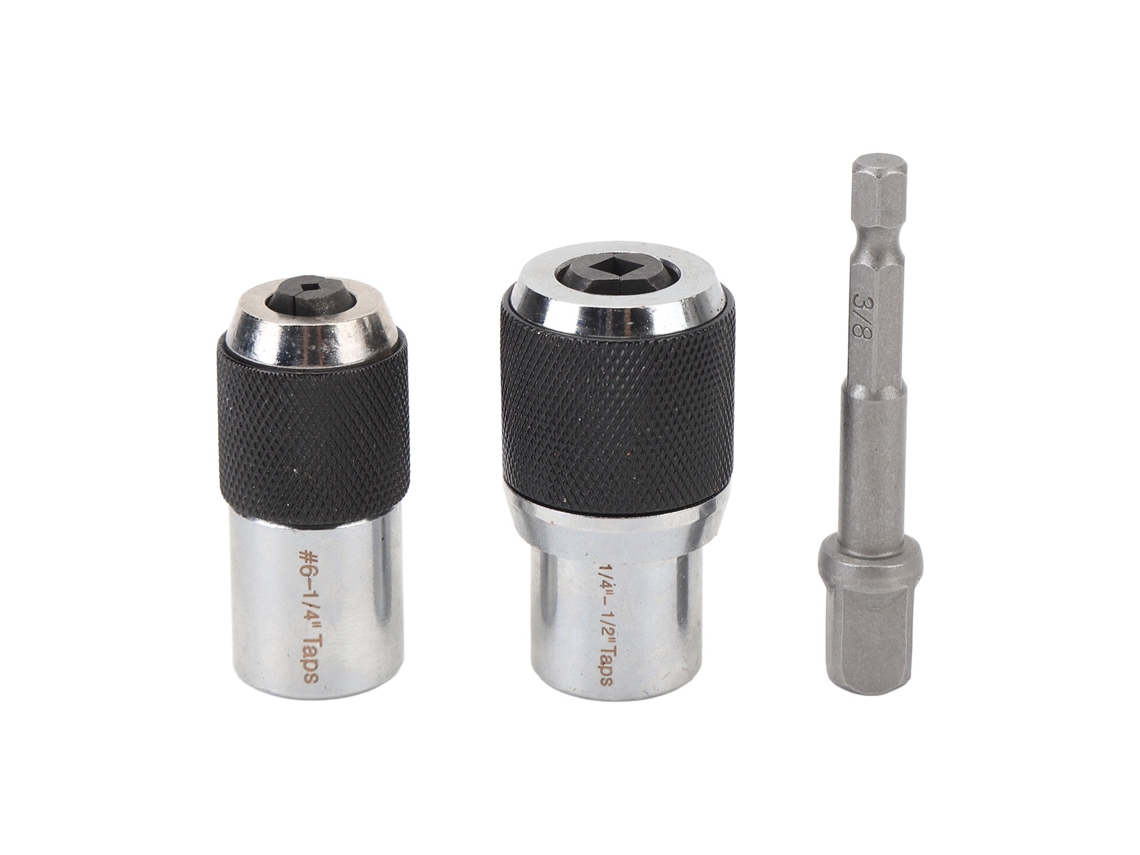 Herramienta de extracción de atarrayas ajustable con adaptador de 3/8 para atarrayas M3-M6 M8-M12 (2 piezas)