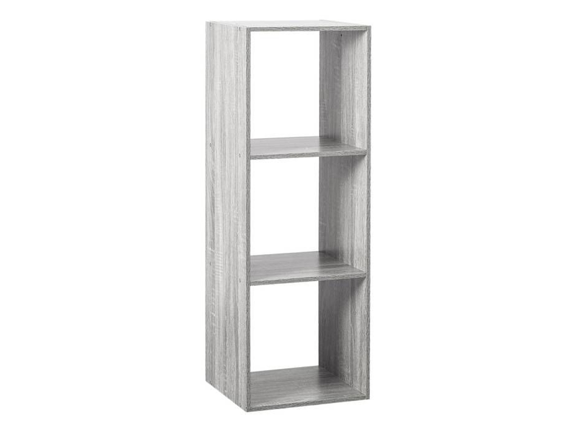 Prateleira de 3 Caixas Cinza 100 5 Cm CINCO