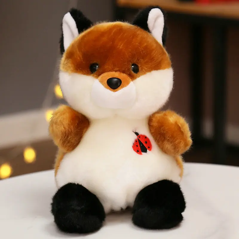 (zorro 20cm) Lindo Peluche De Animal, Almohada, Muñeco De Animal