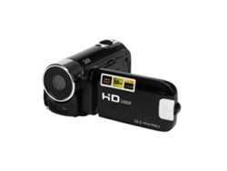 Videocámara Hd 1080p 16mp Zoom 16x Pantalla Lcd Portátil Familiar Roja