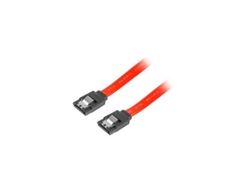 Cable Sata De Datos Lanberg Ca-sasa-14cc-0050-r 0,5 M Rojo