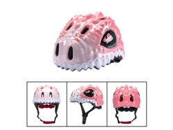 Niños Bicicleta Equilibrio Polea Monopatín Equipo De Protección YUYSAN Casco De Dinosaurio RosaXS48-50cm