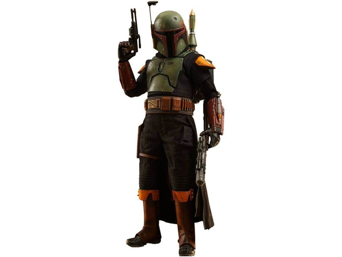 Hot Toys STAR WARS: Figura de acción de Boba Fett Escala 1:4