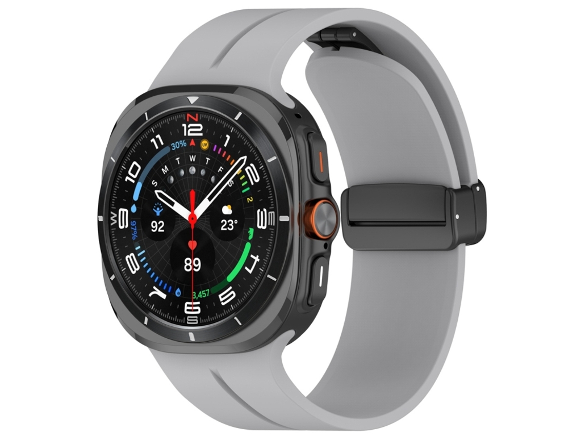 Correa de silicona ultrafina para Samsung Galaxy Watch con hebilla magnética, plegable (47 mm) CSYY