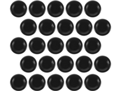 30 Piezas De Bandejas Para Incienso De Metal Negro En Forma De Torre