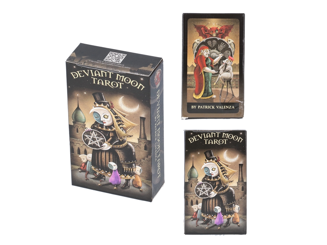 Baraja De Tarot De Papel - Versión En Inglés Para Adivinación Y Juegos Interactivos