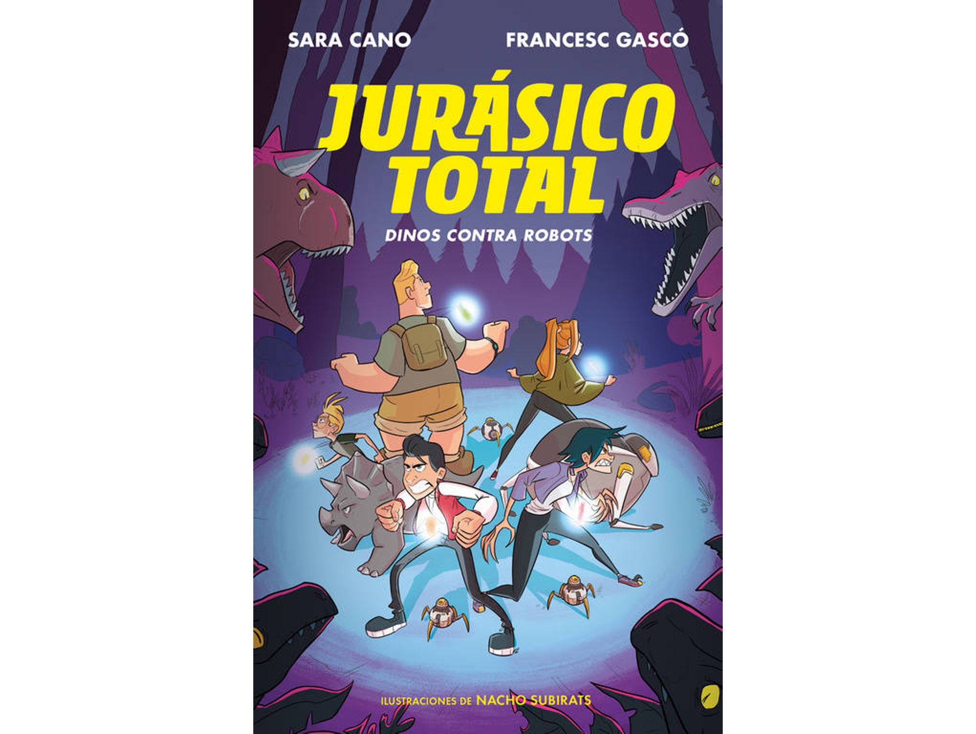 Libro Dinos Contra Robots de Francesc Gasco, Sara Cano (Español)
