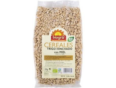 Trigo Hinchado con Miel Bio BIOGRÁ (150 g)